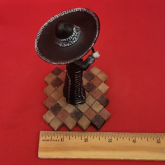 Summit Collection Day Of The Dead Wedding Band Mariachi Violin Player Skeleton S - Picture 11 of 13